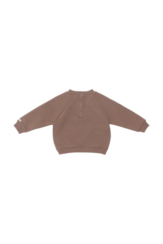 Chłopiec Donsje bluza bawełniana niemowlęca Foppe Sweater Stags 3042102 brązowy
