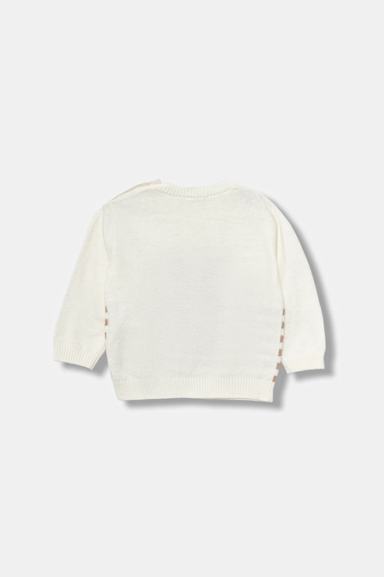 Дитячий светр з домішкою вовни United Colors of Benetton 10F4B101H.W.seasonal бежевий AW25