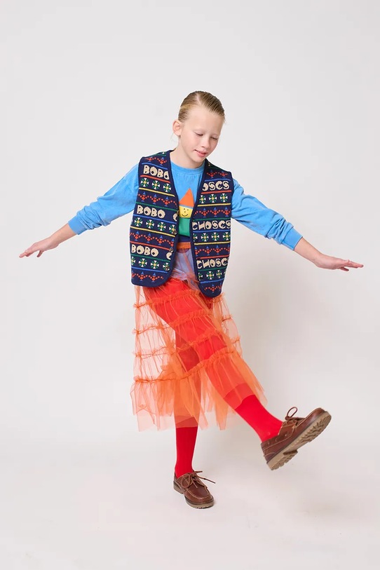 Bobo Choses kamizelka z dodatkiem wełny dziecięca Toys 225FC013