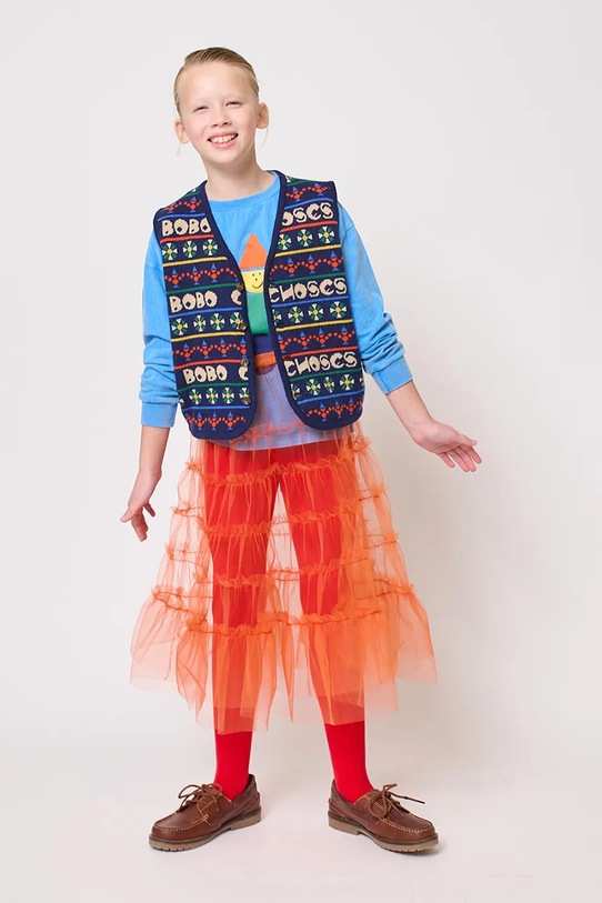 Bobo Choses kamizelka z dodatkiem wełny dziecięca Toys 225FC013