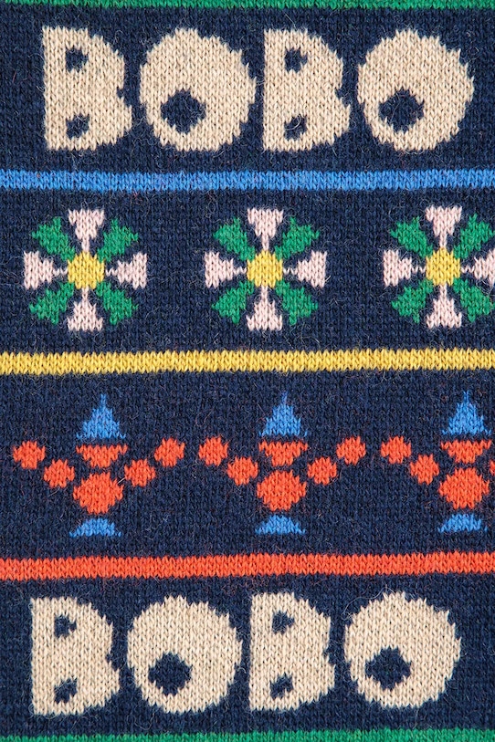 Bobo Choses kamizelka z dodatkiem wełny dziecięca Toys granatowy 225FC013