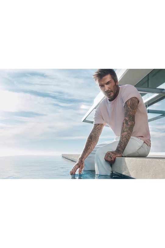 Bavlněné tričko BOSS BECKHAM X BOSS 50552423