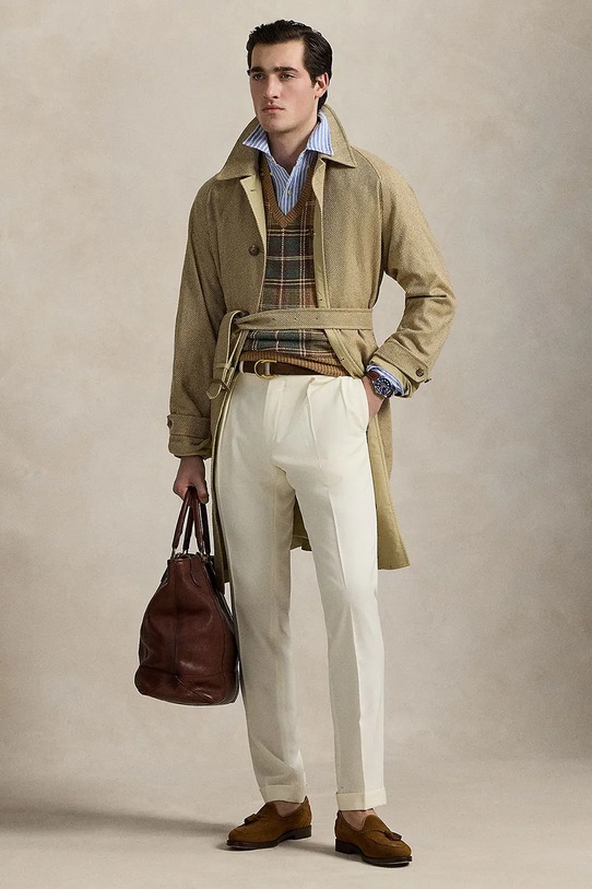 Ρούχα Μάλλινο γιλέκο Polo Ralph Lauren 710970654 μπεζ