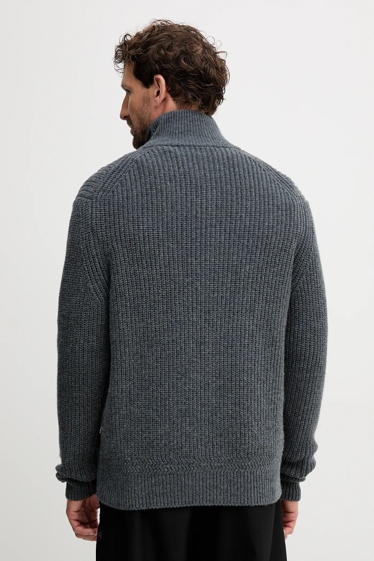 Abbigliamento BOSS maglione in lana BECKHAM X BOSS 50554340 grigio