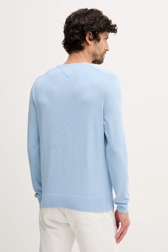 Ρούχα Βαμβακερό πουλόβερ Tommy Hilfiger MW0MW39999 μπλε