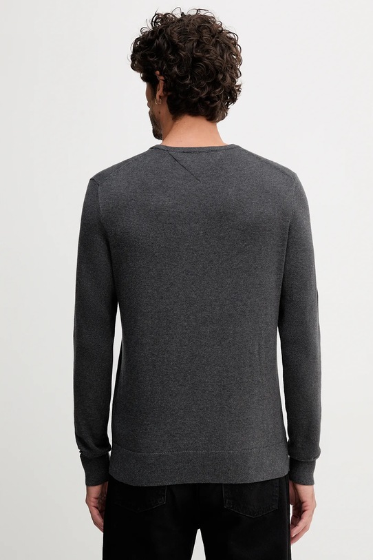 Odzież Tommy Hilfiger sweter bawełniany MW0MW39999 szary