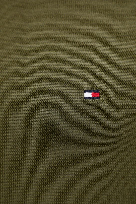 Tommy Hilfiger sweter bawełniany MW0MW39999 zielony
