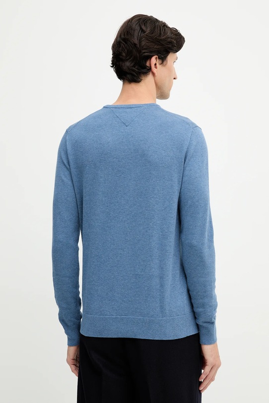Odzież Tommy Hilfiger sweter bawełniany MW0MW39999 niebieski