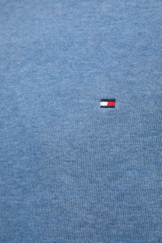 Tommy Hilfiger sweter bawełniany MW0MW39999 niebieski