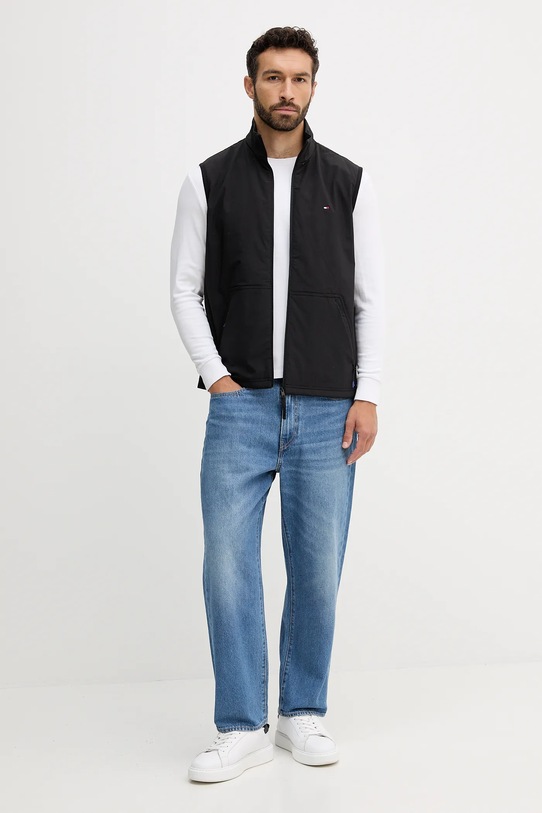 Tommy Hilfiger bezrękawnik MW0MW39515 czarny AW25