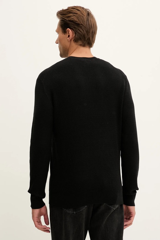 Odzież Calvin Klein sweter LV04LB327G czarny
