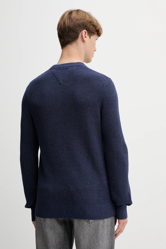 Oblečení Bavlněný svetr Tommy Jeans DM0DM21652 námořnická modř