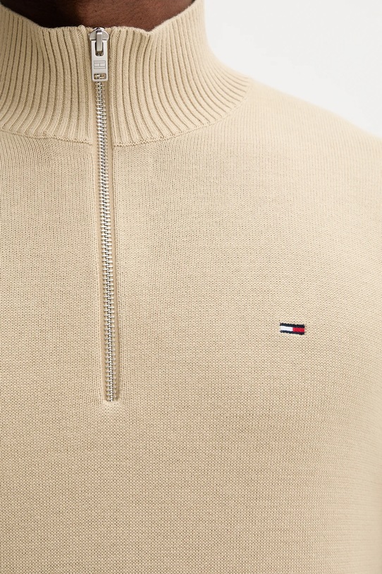 Tommy Jeans pulover de bumbac DM0DM21654 bej