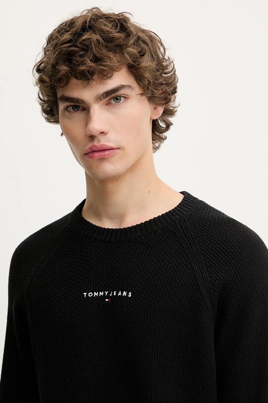 Tommy Jeans sweter czarny DM0DM21655