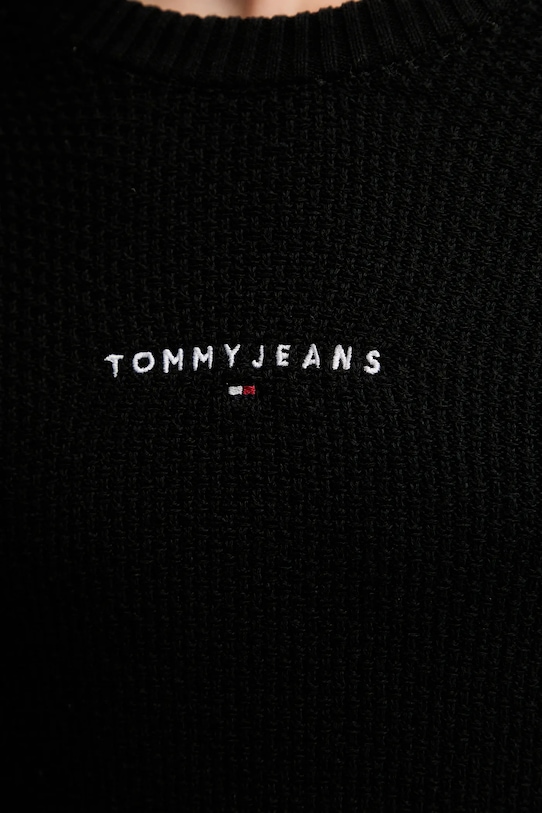 Tommy Jeans maglione DM0DM21655 nero