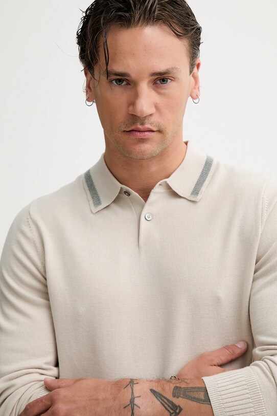 PS Paul Smith pulover de lână bej M2R.303Z.T21861