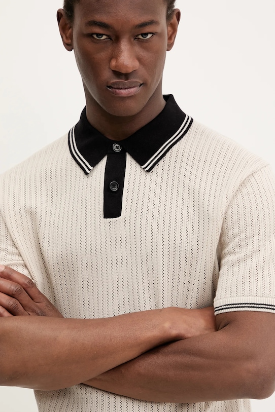 Поло PS Paul Smith бежевый M2R.465Z.T22435