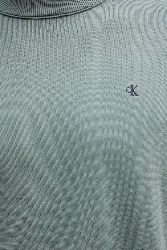 Calvin Klein Jeans sweter bawełniany LV04RC309G zielony
