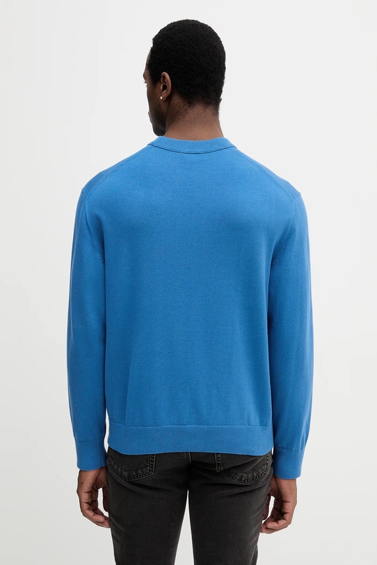 Ρούχα Βαμβακερό πουλόβερ Calvin Klein Jeans LV04RC309G μπλε
