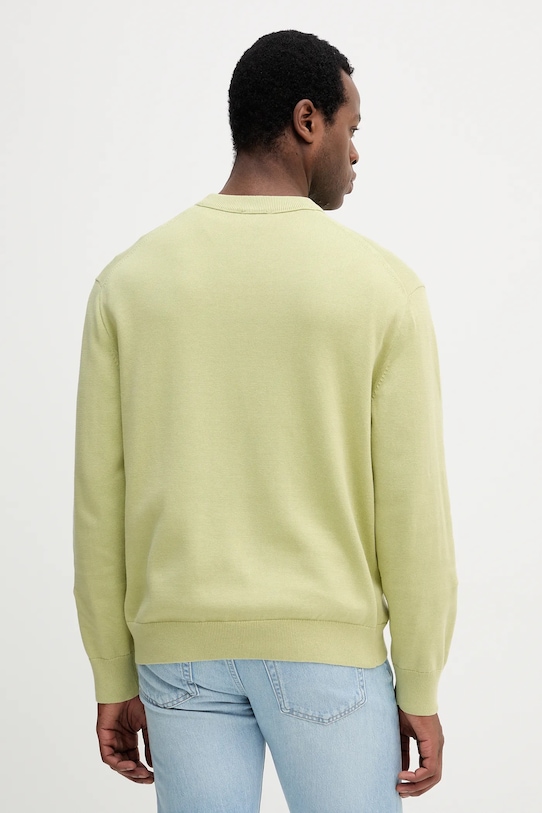 Oblečenie Bavlnený sveter Calvin Klein Jeans LV04RC309G zelená