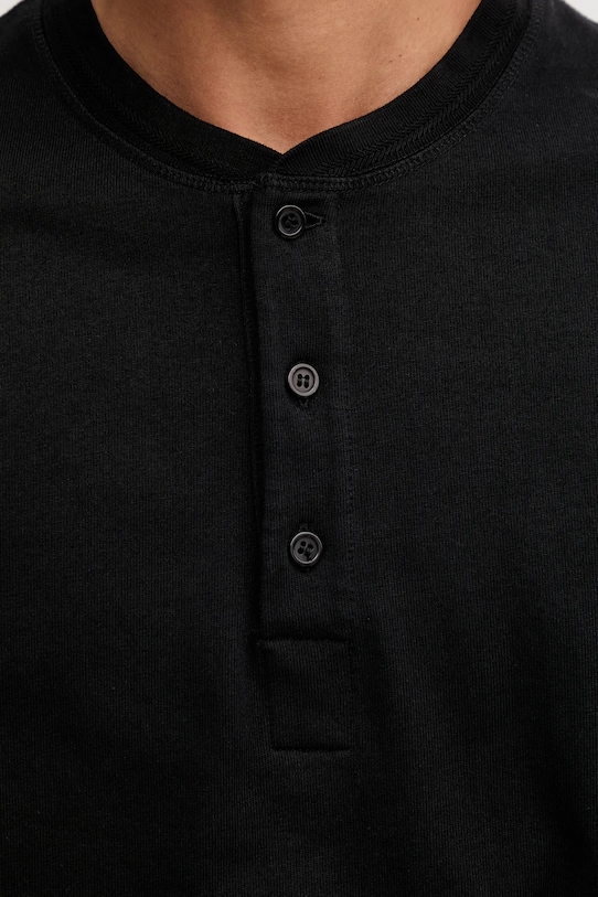 Filippa K longsleeve din bumbac negru 31498.FK