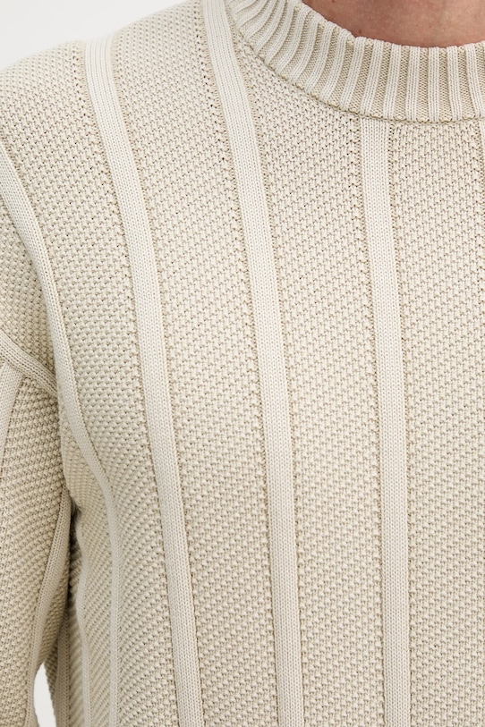 BOSS Orange pulover de bumbac 50543690 bej