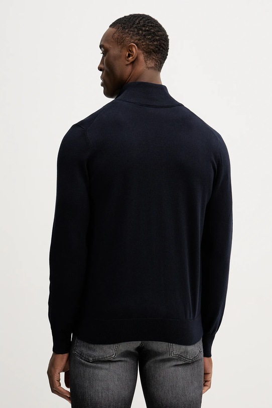 Îmbrăcăminte BOSS Orange cardigan din amestec de casmir Kanozip_S 50543692 bleumarin