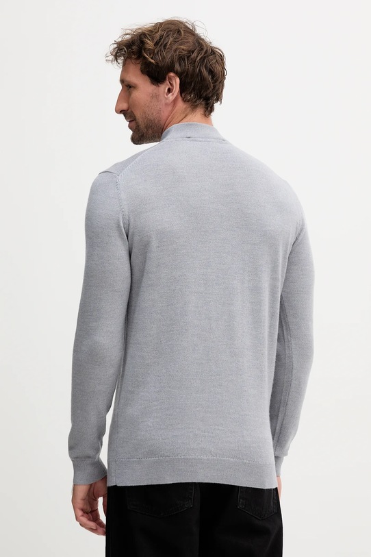 Odzież Karl Lagerfeld sweter wełniany 553399.655002 szary