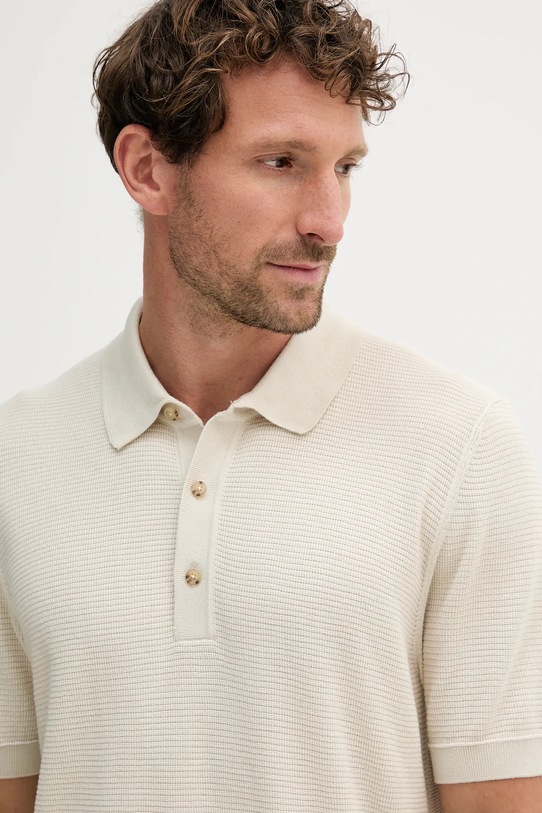 Polo tričko BOSS béžová 50543148