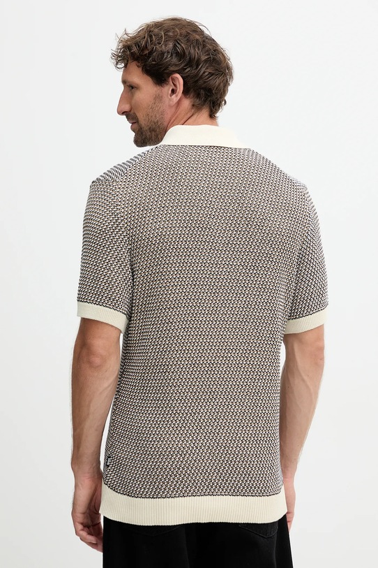 Îmbrăcăminte BOSS cardigan din bumbac C-Iconico 50543163 bej