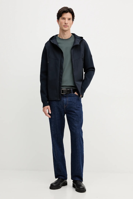 Bunda BOSS 50544686 tmavomodrá AW25