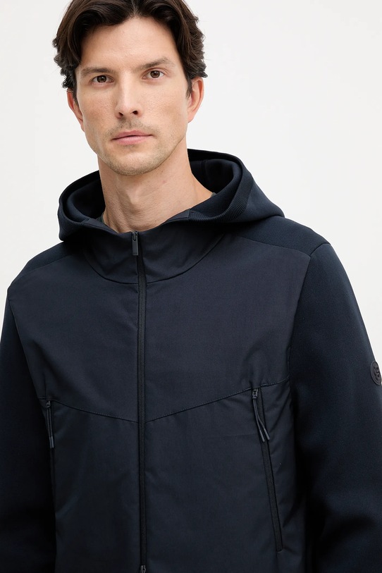 Bunda BOSS 50544686 tmavomodrá