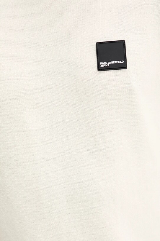 Karl Lagerfeld Jeans sweter bawełniany A3M18001 beżowy