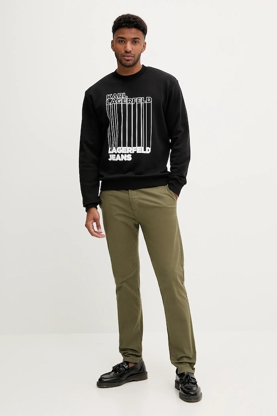Mikina Karl Lagerfeld Jeans A3M20018 černá AW25
