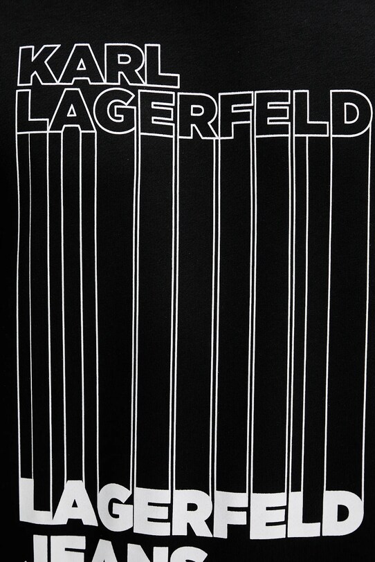 Mikina Karl Lagerfeld Jeans A3M20018 černá