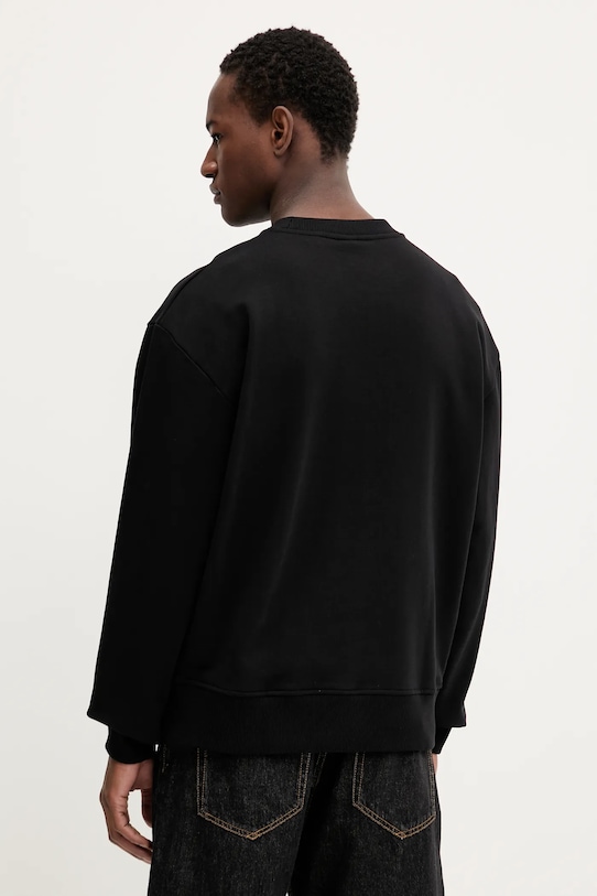 Odzież Karl Lagerfeld Jeans bluza bawełniana A3M20021 czarny