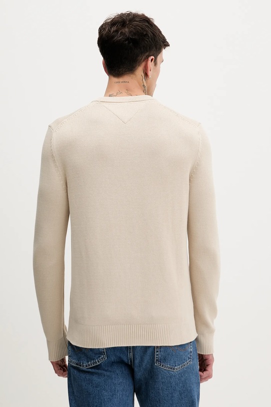 Odzież Tommy Jeans sweter bawełniany DM0DM21787 beżowy