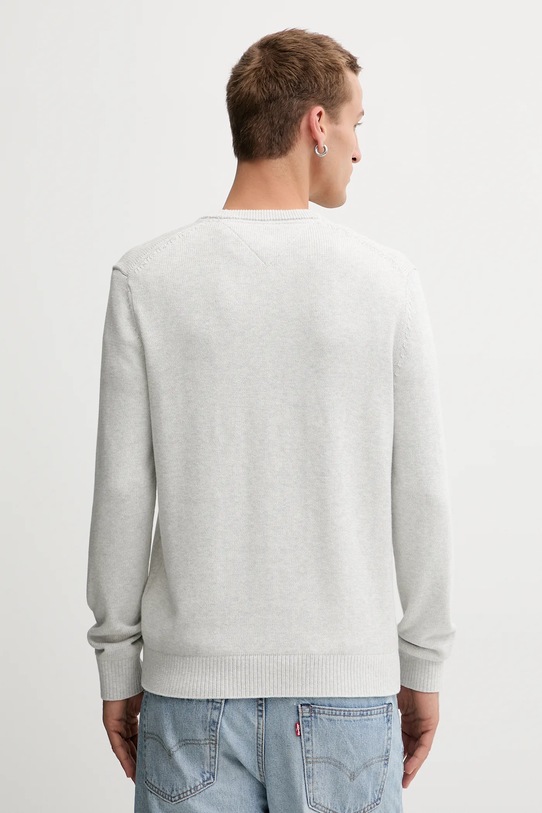 Дрехи Памучен пуловер Tommy Jeans DM0DM21787 сив