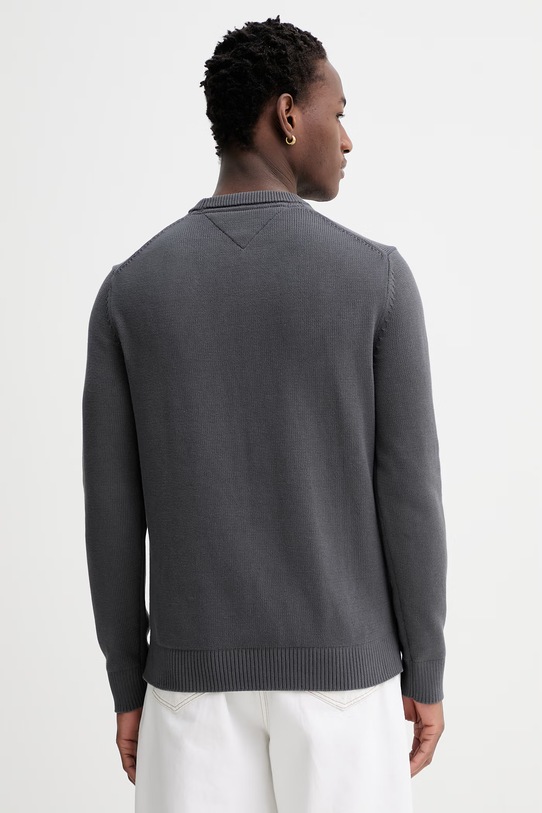 Odzież Tommy Jeans sweter bawełniany DM0DM21787 szary