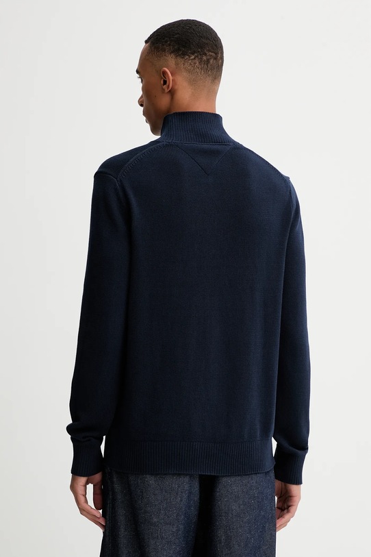 Îmbrăcăminte Tommy Jeans pulover de bumbac DM0DM22096 bleumarin