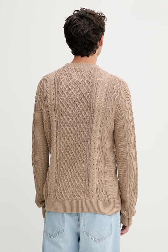 Odzież Tommy Jeans sweter bawełniany DM0DM22101 beżowy