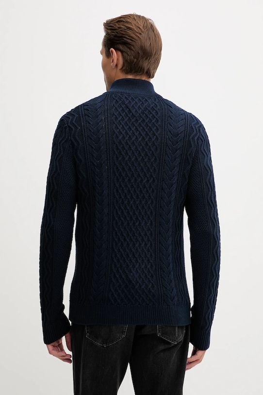 Oblečení Bavlněný svetr Tommy Jeans DM0DM22103 námořnická modř