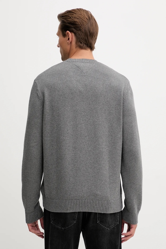 Odzież Tommy Jeans sweter bawełniany DM0DM22105 szary