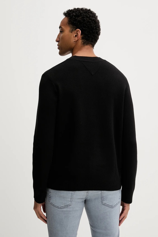 Odzież Tommy Jeans sweter bawełniany DM0DM22253 czarny