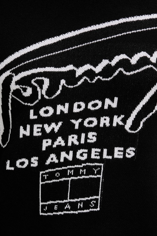 Bavlnený sveter Tommy Jeans DM0DM22253 čierna