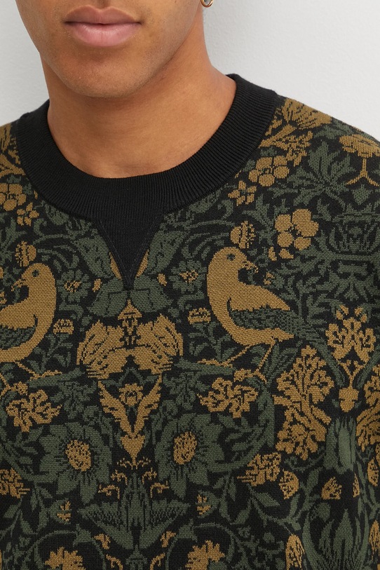 Vlnený sveter HUGO Sorris 50543788 zelená