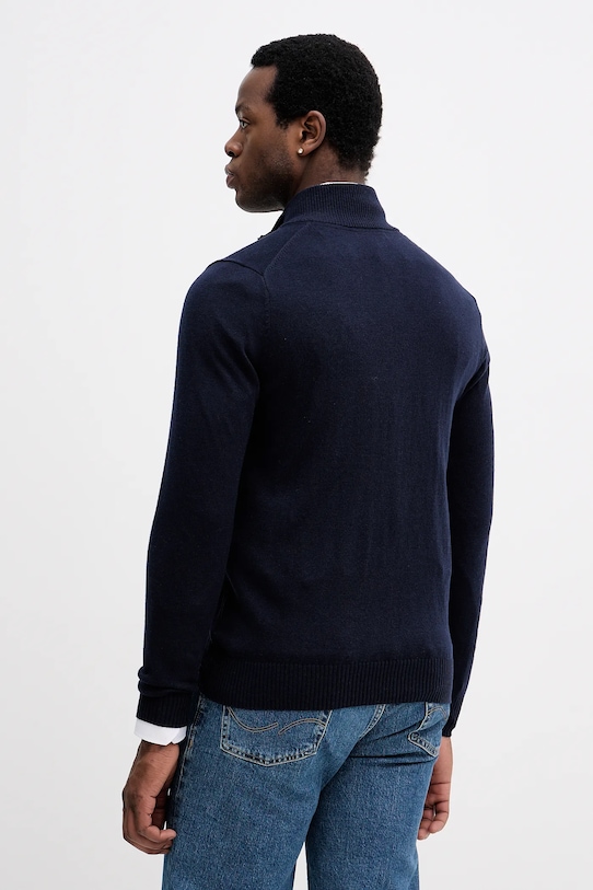 Odzież Guess kardigan z domieszką wełny DARRELL M5YR28.Z0122 granatowy