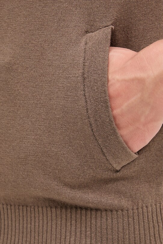 Guess cardigan din amestec de lână DARRELL M5YR28.Z0122 maro