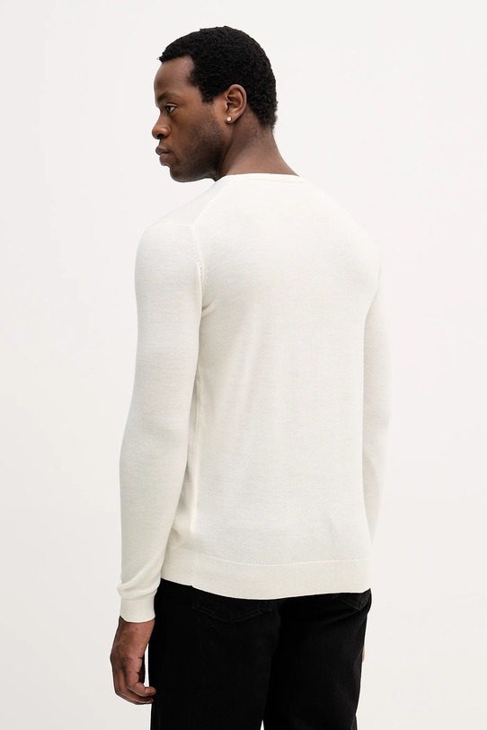 Odzież Karl Lagerfeld sweter wełniany 554399.655000 beżowy