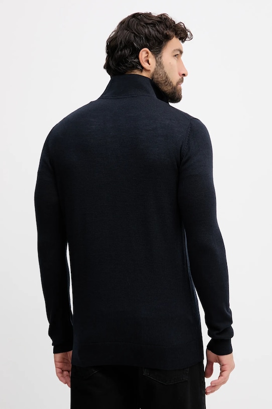 Oblečenie Vlnený sveter Karl Lagerfeld 554399.655005 tmavomodrá